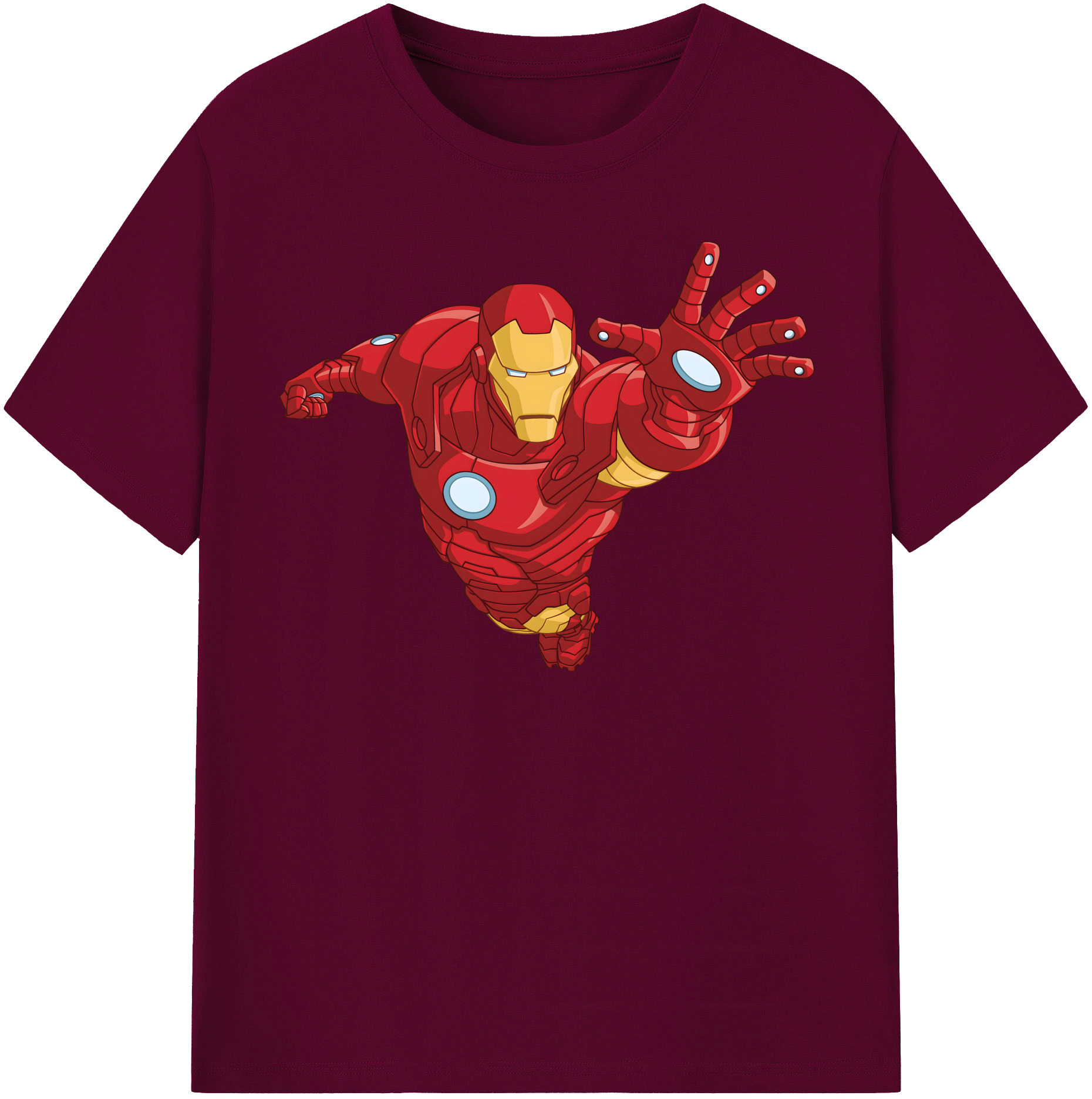 （画像用） アベンジャーズ The Avengers レディースカジュアルプリントTシャツ（綿100％）